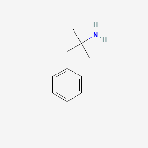 molecular formula C11H17N B1605379 2-甲基-1-(对甲苯基)丙胺 CAS No. 67510-95-6