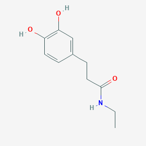 B160538 3-(3,4-dihydroxyphenyl)-N-ethylpropanamide CAS No. 125789-86-8