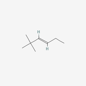 molecular formula C8H16 B1605396 3-己烯，2,2-二甲基- CAS No. 3123-93-1