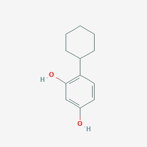 molecular formula C12H16O2 B1605403 4-环己基间苯二酚 CAS No. 2138-20-7