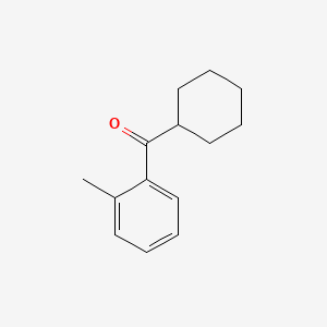 molecular formula C14H18O B1605406 环己基邻甲苯酮 CAS No. 2936-55-2