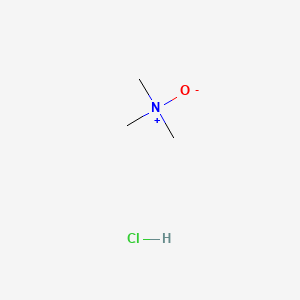 molecular formula C3H10ClNO B1605422 Trimethylamine oxide hydrochloride CAS No. 7651-88-9