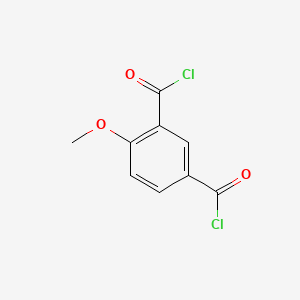 molecular formula C9H6Cl2O3 B1605423 4-Methoxyisophthaloyl dichloride CAS No. 13235-60-4