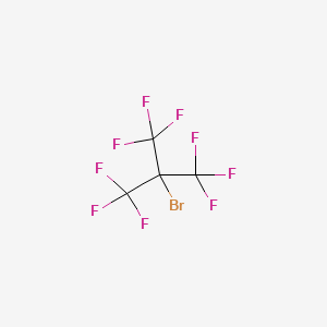 molecular formula C4BrF9 B1605430 2-Bromo-1,1,1,3,3,3-hexafluoro-2-(trifluoromethyl)propane CAS No. 754-43-8