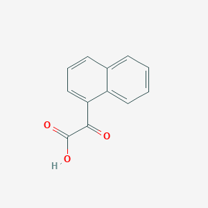 molecular formula C12H8O3 B1605441 Naphthalenyl oxoacetic acid CAS No. 26153-26-4