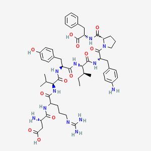 B1605451 Pap-angiotensin II CAS No. 90937-05-6