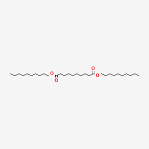 molecular formula C30H58O4 B1605473 Didecyl sebacate CAS No. 2432-89-5