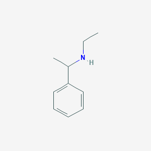 molecular formula C10H15N B160548 N-乙基-1-苯乙胺 CAS No. 10137-87-8