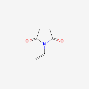 molecular formula C6H5NO2 B1605480 Maleimide, N-vinyl- CAS No. 7685-94-1