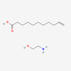 molecular formula C13H27NO3 B1605481 Undecylenic acid monoethanolamine CAS No. 56532-40-2