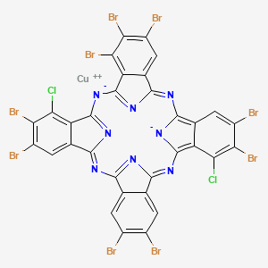 molecular formula C32H5Br9Cl2CuN8 B1605490 Einecs 270-370-8 CAS No. 68425-85-4