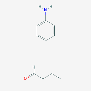 molecular formula C10H15NO B1605491 Aniline;butanal CAS No. 68411-20-1