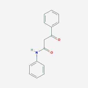 molecular formula C15H13NO2 B160550 2-苯甲酰乙酰苯胺 CAS No. 959-66-0