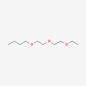 molecular formula C10H22O3 B1605518 1-(2-(2-Ethoxyethoxy)ethoxy)butane CAS No. 3895-17-8