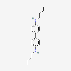 molecular formula C20H28N2 B1605525 4,4'-Bis(dibutylamino)biphenyl CAS No. 5324-31-2