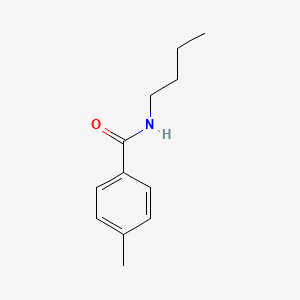 molecular formula C12H17NO B1605531 正丁基-4-甲基苯甲酰胺 CAS No. 5456-97-3