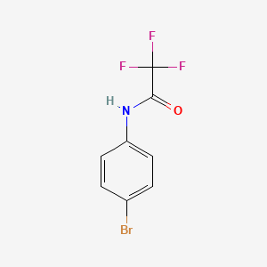 molecular formula C8H5BrF3NO B1605550 N-(4-bromophenyl)-2,2,2-trifluoroacetamide CAS No. 24568-11-4
