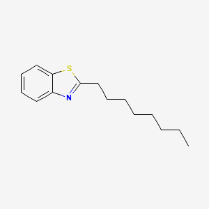 molecular formula C15H21NS B1605561 2-Octyl-1,3-benzothiazole CAS No. 6634-55-5