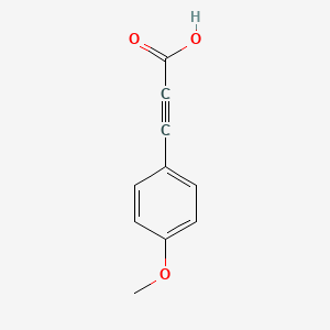 molecular formula C10H8O3 B1605563 3-(4-Methoxyphenyl)propiolic acid CAS No. 2227-57-8