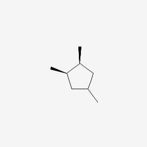 molecular formula C8H16 B1605565 (1r,2s)-1,2,4-Trimethylcyclopentane CAS No. 4850-28-6