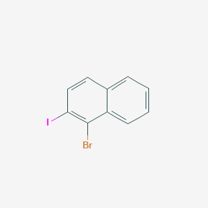 molecular formula C10H6BrI B1605566 1-Bromo-2-iodonaphthalene CAS No. 90948-03-1