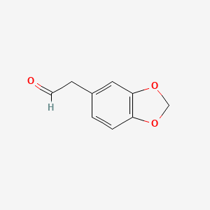 molecular formula C9H8O3 B1605575 1,3-Benzodioxol-5-ylacetaldehyde CAS No. 6543-34-6