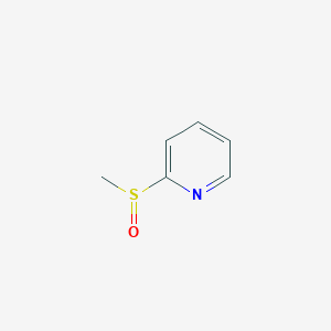 molecular formula C6H7NOS B1605579 2-(Methylsulfinyl)pyridine CAS No. 21948-75-4