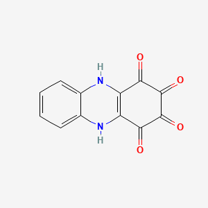 molecular formula C12H6N2O4 B1605592 2,3-Dihydroxy-1,4-phenazinedione CAS No. 23774-13-2