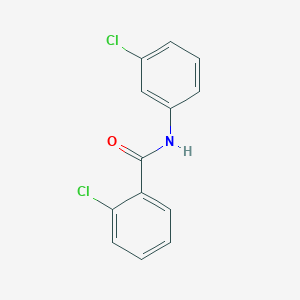 molecular formula C13H9Cl2NO B1605621 2-chloro-N-(3-chlorophenyl)benzamide CAS No. 2447-89-4