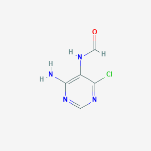 molecular formula C5H5ClN4O B1605623 N-(4-amino-6-chloropyrimidin-5-yl)formamide CAS No. 7501-32-8