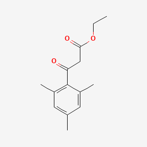molecular formula C14H18O3 B1605632 3-氧代-3-(2,4,6-三甲基苯基)丙酸乙酯 CAS No. 54458-28-5