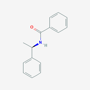 molecular formula C15H15NO B1605645 N-[(1R)-1-苯乙基]苯甲酰胺 CAS No. 20826-48-6