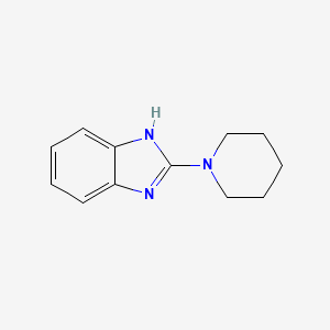 molecular formula C12H15N3 B1605649 2-(1-哌啶基)-1h-苯并咪唑 CAS No. 2851-12-9
