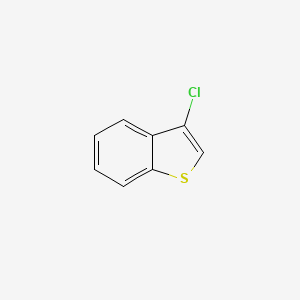 molecular formula C8H5ClS B1605681 3-氯苯并噻吩 CAS No. 7342-86-1