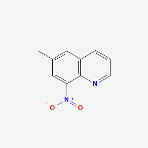 molecular formula C10H8N2O2 B1605682 6-甲基-8-硝基喹啉 CAS No. 68420-92-8