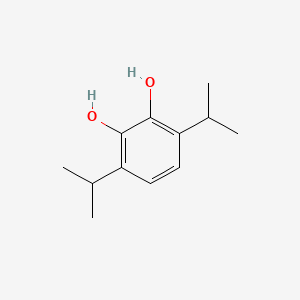 molecular formula C12H18O2 B1605683 Pyrocatechol, 3,6-diisopropyl- CAS No. 20748-66-7