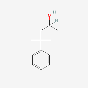 molecular formula C12H18O B1605688 4-Methyl-4-phenylpentan-2-ol CAS No. 2035-93-0
