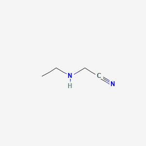 molecular formula C4H8N2 B1605690 乙腈，(乙基氨基)- CAS No. 24426-40-2