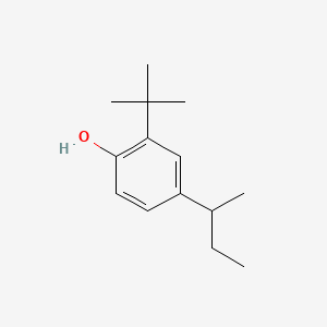 molecular formula C14H22O B1605694 4-仲丁基-2-叔丁基苯酚 CAS No. 52184-13-1