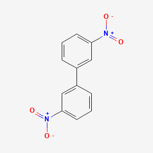 molecular formula C12H8N2O4 B1605736 3,3'-二硝基联苯 CAS No. 958-96-3