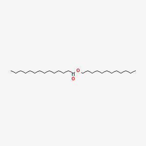 molecular formula C26H52O2 B1605742 月桂酸肉豆蔻酯 CAS No. 2040-64-4