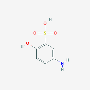 B1605743 5-Amino-2-hydroxybenzenesulfonic acid CAS No. 2835-04-3