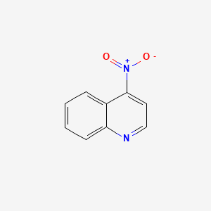 molecular formula C9H6N2O2 B1605747 4-硝基喹啉 CAS No. 3741-15-9