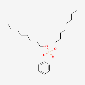 B1605753 Dioctyl phenyl phosphate CAS No. 6161-81-5