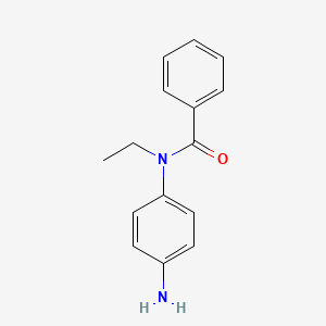 B1605755 N-(4-Aminophenyl)-N-ethylbenzamide CAS No. 6471-31-4