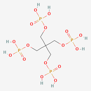 B1605762 Pentaerythritol octahydrogen tetraphosphate CAS No. 7440-78-0