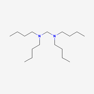 molecular formula C17H38N2 B1605765 N,N,N',N'-四丁基亚甲基二胺 CAS No. 20280-10-8