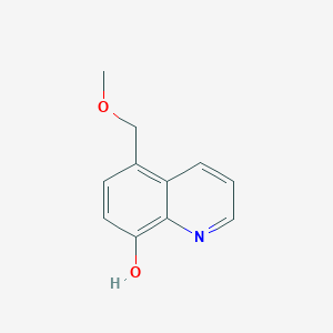 molecular formula C11H11NO2 B1605773 5-(Methoxymethyl)quinolin-8-ol CAS No. 7545-59-7