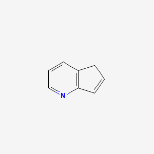 molecular formula C8H7N B1605784 5H-环戊并[b]吡啶 CAS No. 270-91-7