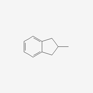 molecular formula C10H12 B1605821 1H-茚满，2,3-二氢-2-甲基- CAS No. 824-63-5